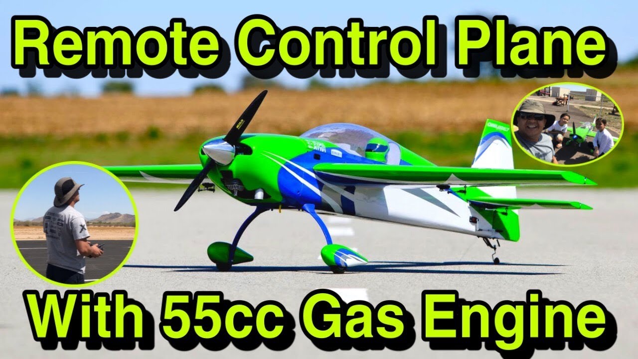 Giant RC  Plane.With 55cc Gas Engine.
