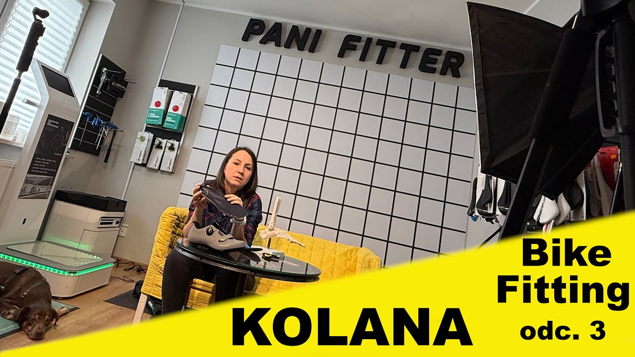 Bike Fitting Pani Fitter - odc.3 - kolana b&oacute;l kłucie ustawienie wysokość regulacja