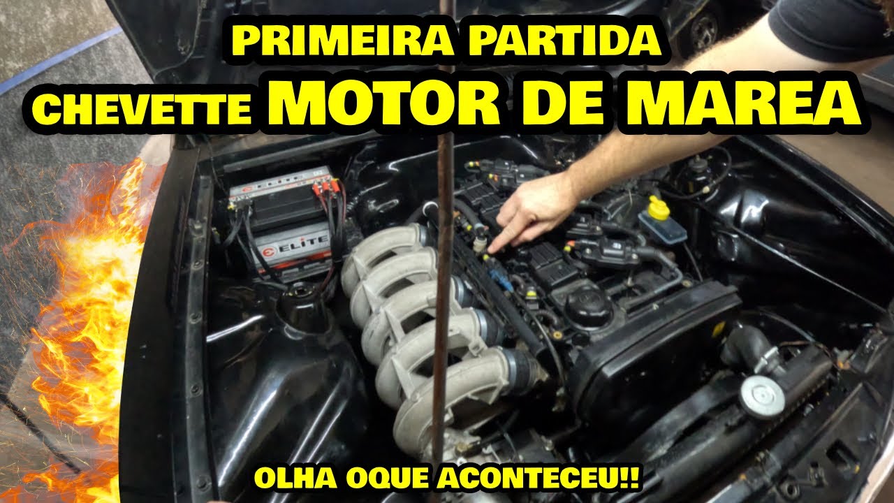 PRIMEIRA PARTIDA CHEVETTE 5 CILINDROS , OLHA OQUE ACONTECEU🔥(Parte 1)