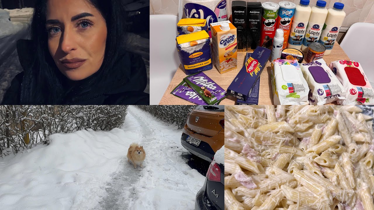 Vlog: Paste carbonara / Cumpărături 🛒 Limonadă cu kiwi 🥝 