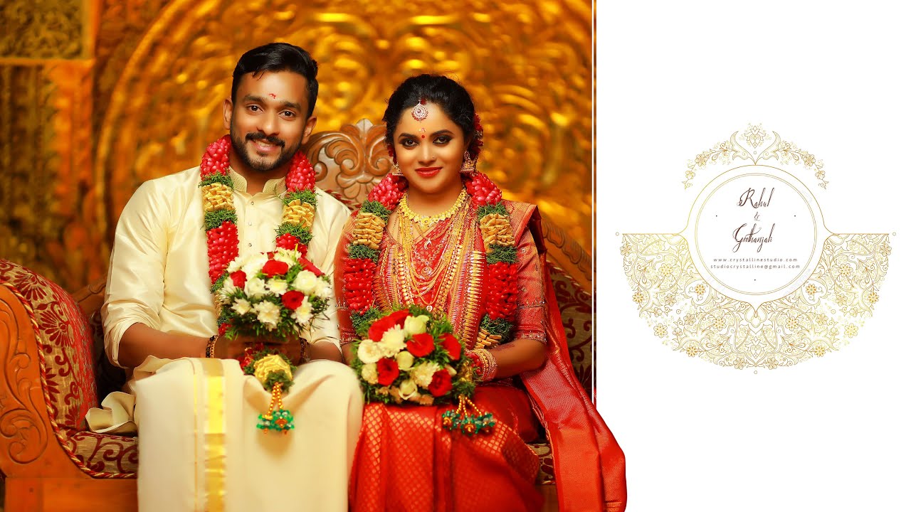 Kerala Traditional Hindu Wedding Highlight|Rahul-Geethanjali|Cyriac Joseph|Crystalline Studio