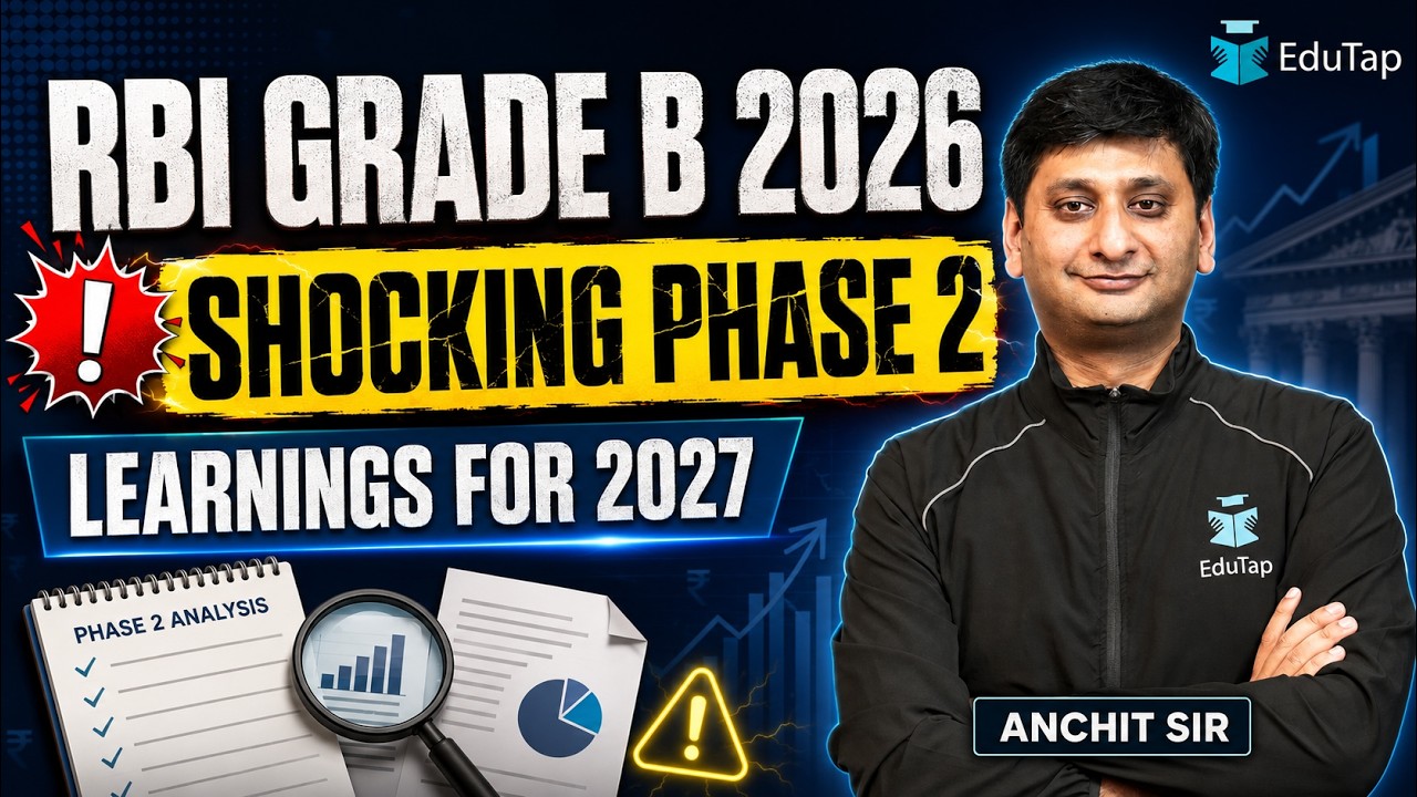 RBI Grade B 2026 Phase 2 Analysis: Key Learnings for Your 2027 Preparation Strategy