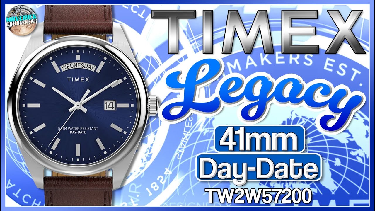 A Great Rolex Homage From Timex! | Timex Legacy Day - Date 41mm TW2W57200