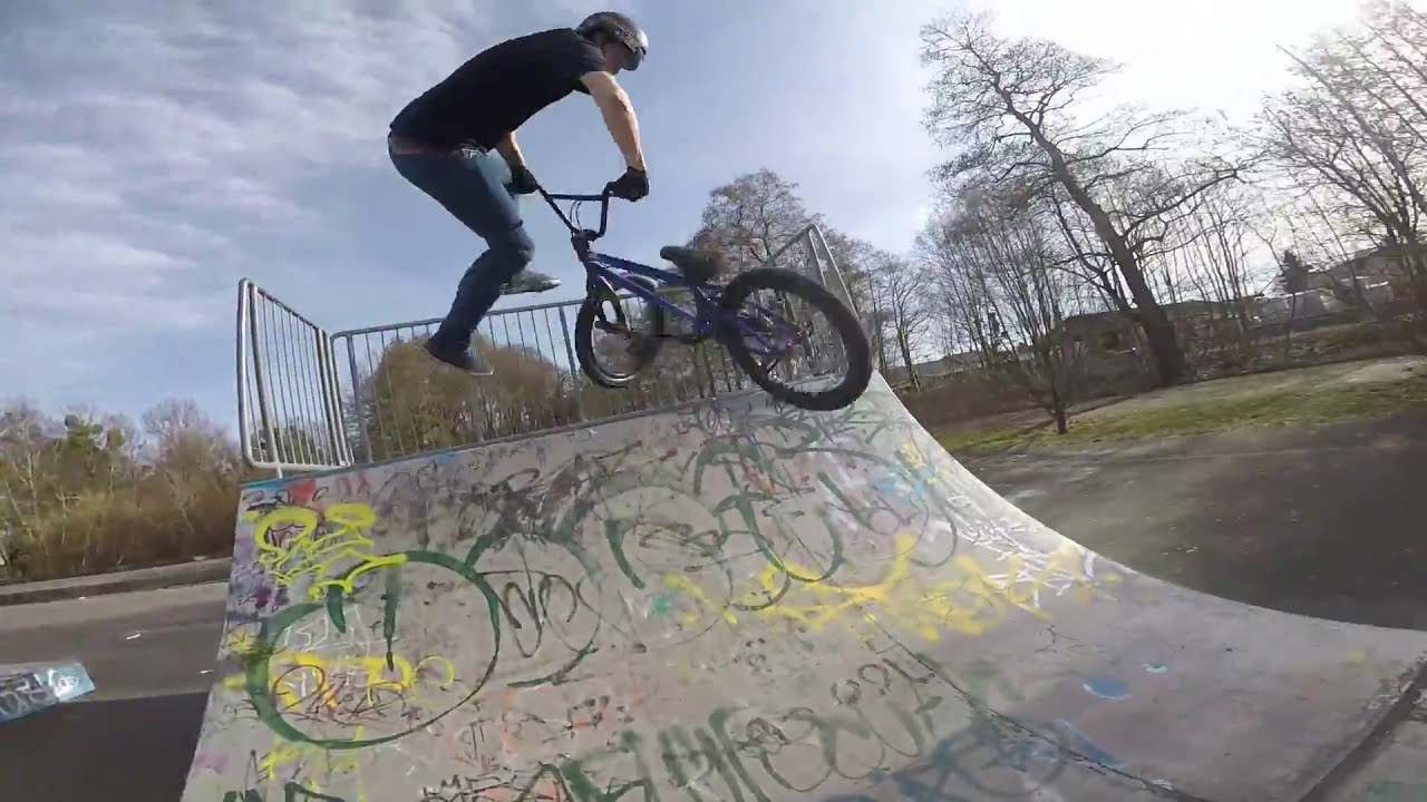 Skatepark Rosentunnel Falkensee aller erste GoPro Session