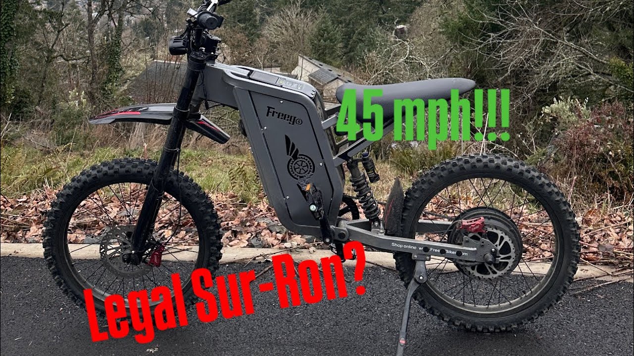 Freego X2 Pro Electric Dirtbike Review / Full City Ride-through