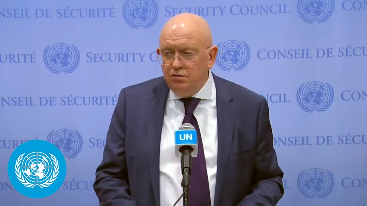 (RU) Russia on Kosovo - Media Stakeout | Security Council | United Nations