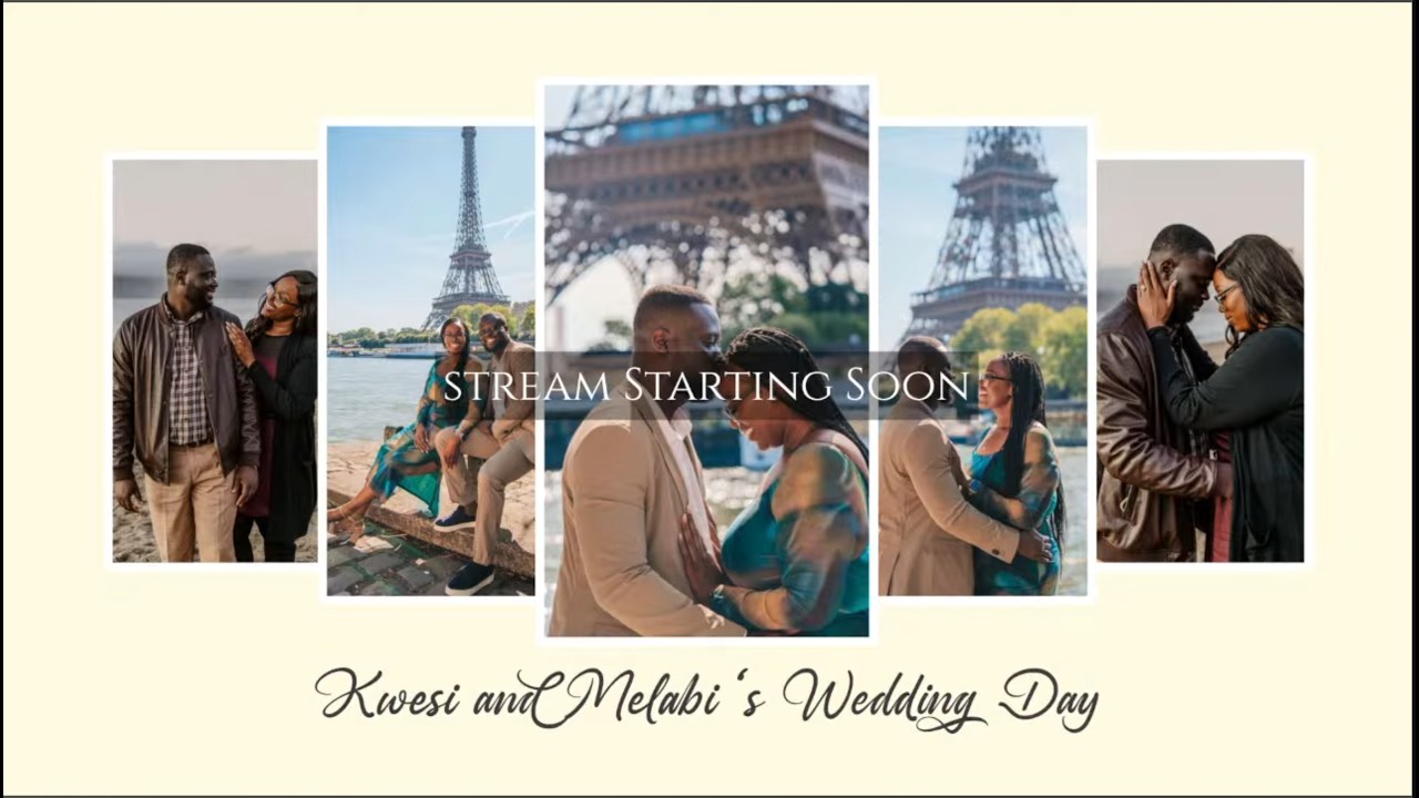 Kwesi and Melabi's Wedding Reception | Live Stream