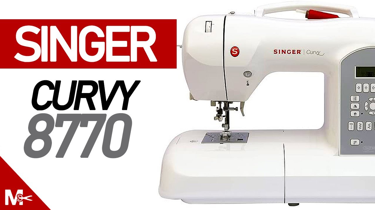 ► Máquina de Coser SINGER CURVY 8770 🧵 (Características, Calidad y Precio) ✔️