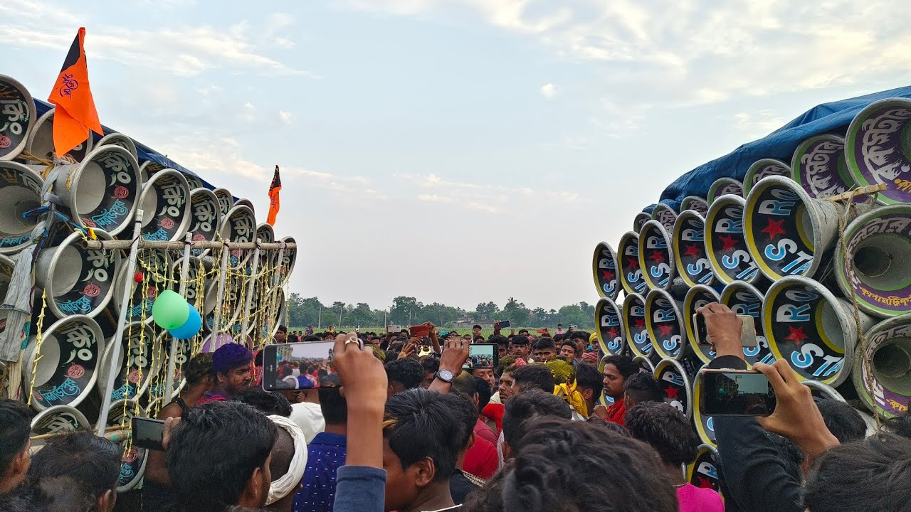 আবার দিলালপুরে👿রকস্টার সাউন্ড vs সাউন্ড কিং কম্পিটিশন//Rockstar sound vs Sound king competition