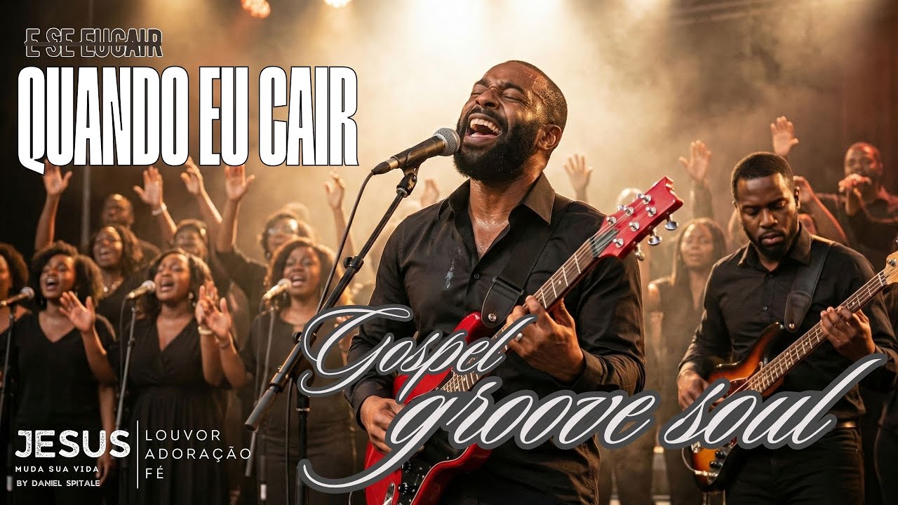 Quando Eu Cair, Tua Mão Me Levanta | Graça que Alcança | Louvor Groove Soul Gospel | TOP 2026