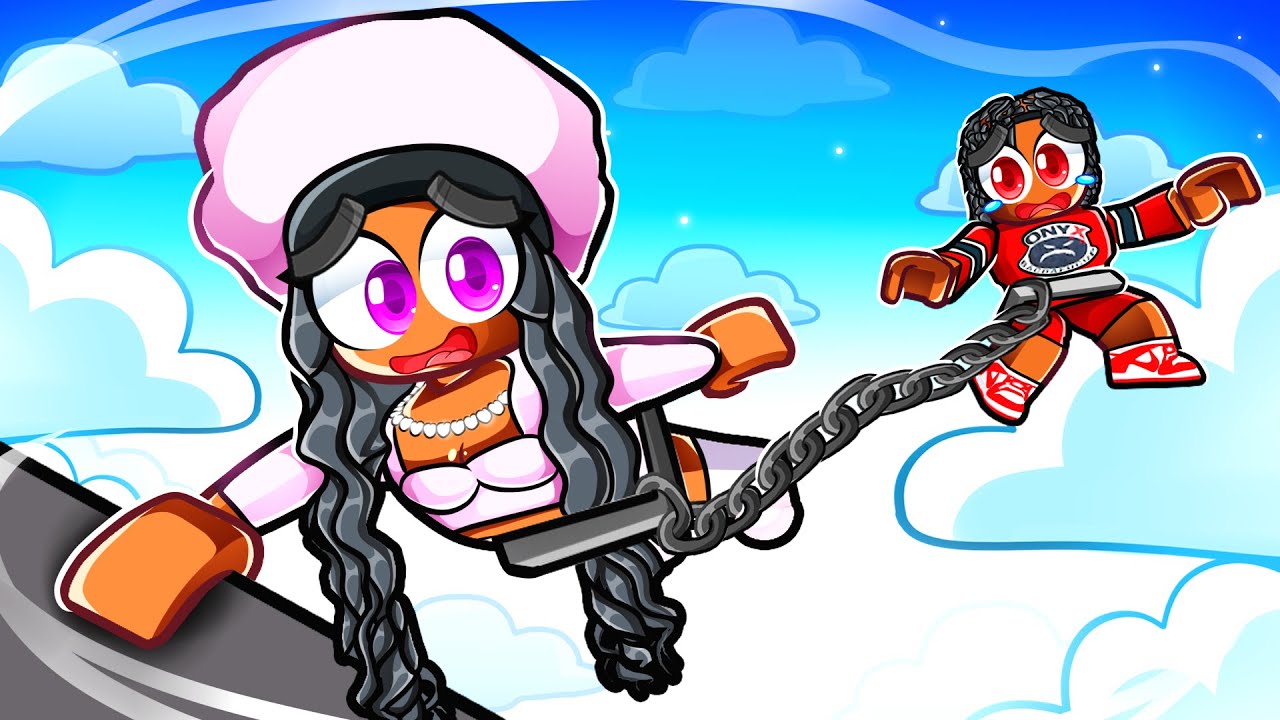 We Got CHAINED TOGETHER In Roblox!