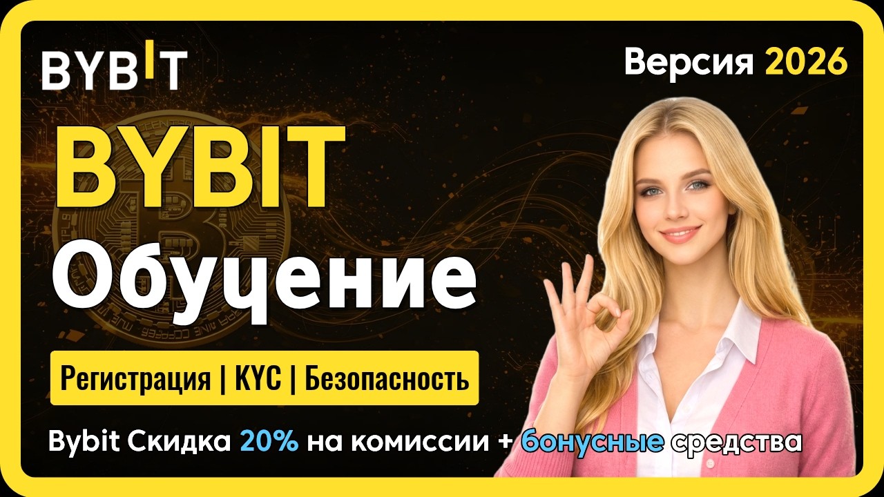 Bybit обучение с нуля | Регистрация и фьючерсная торговля для новичков (2026)