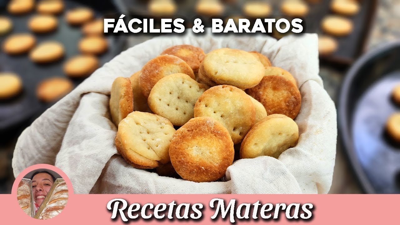 BIZCOCHITOS (SIN MANTECA NI GRASA) | salen MÁS DE 100 UNIDADES 🧉✅
