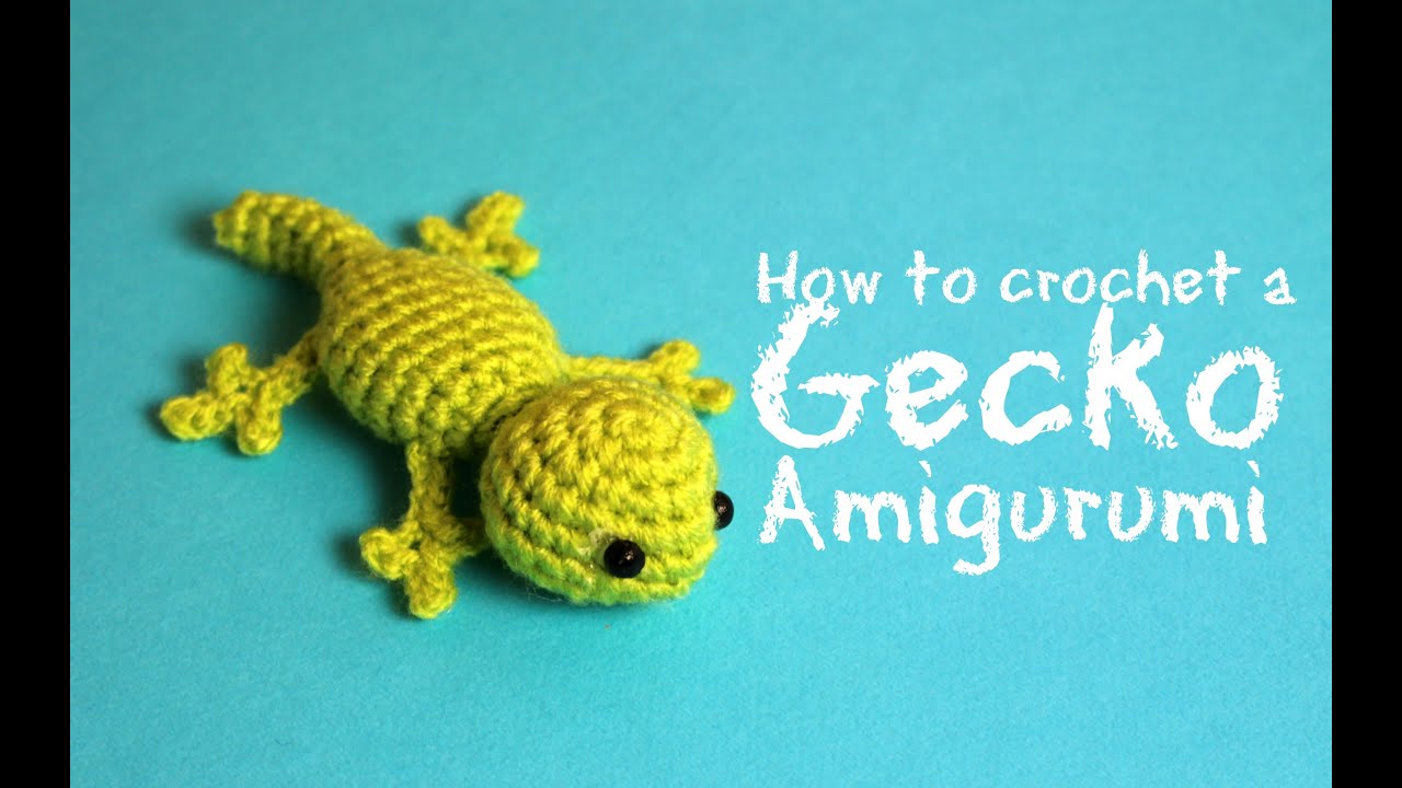 How to crochet a Gecko Amigurumi | World Of Amigurumi