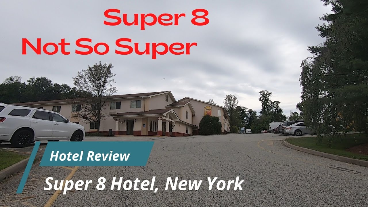 The Worst Hotel I Ever Stayed In: Super 8 Review - New York - Dirty - Trash - Mildew - Horrible!
