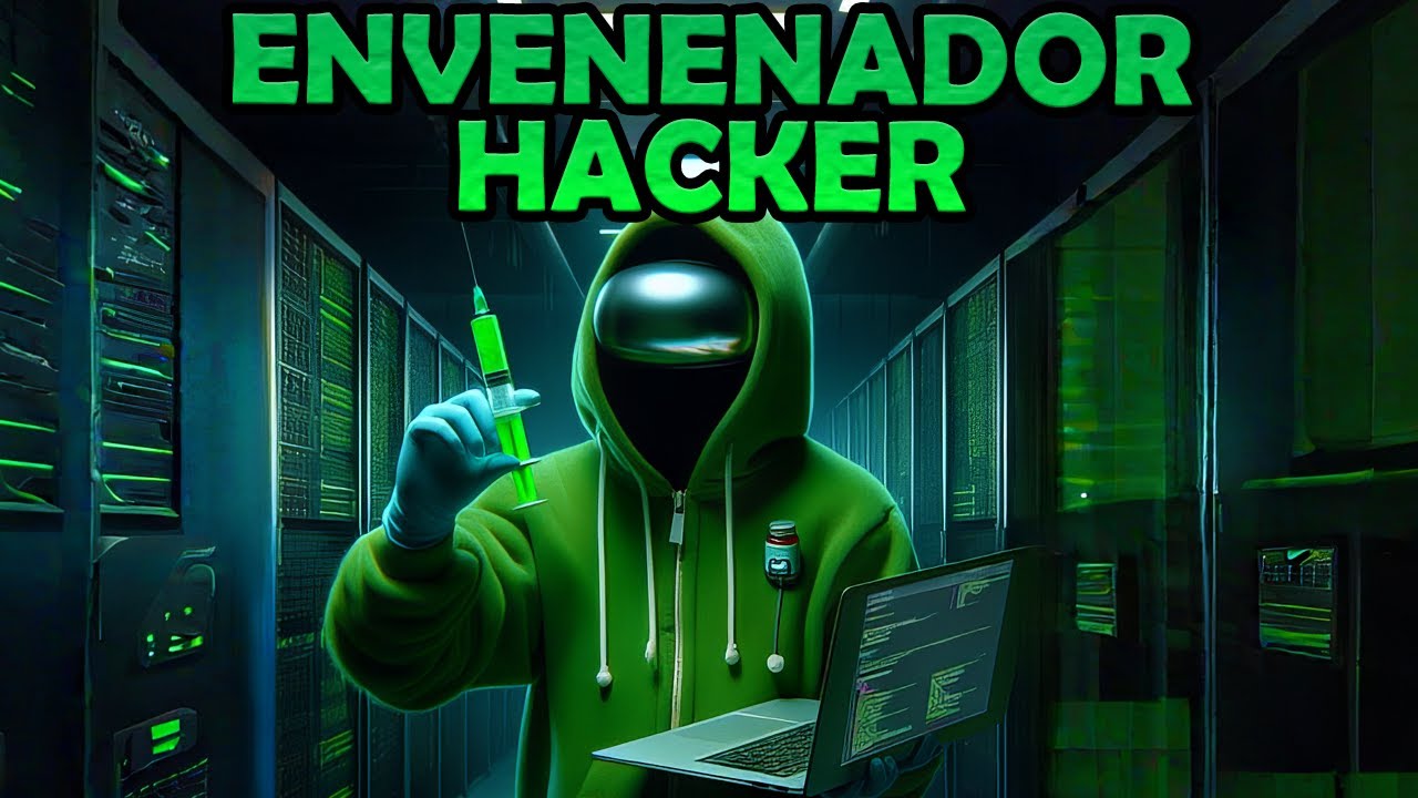 Virei o ENVENENADOR HACKER no Among Us Mod