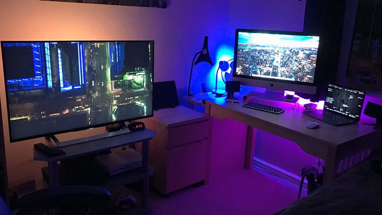 Ultimate &pound;5,000 Desk & Gaming Setup Tour 2017
