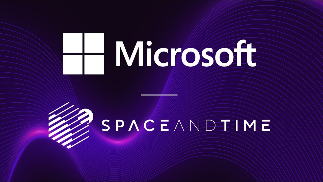 Space and Time and Microsoft Make Blockchain Data Accessible on Azure Marketplace