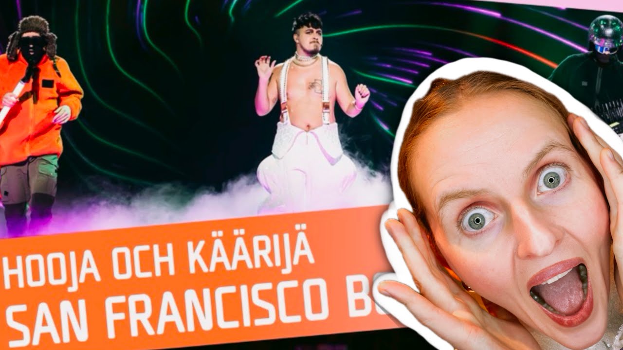 Käärijä x Hooja - San Francisco Boy Reaction! 🇸🇪🇫🇮 | Melodifestivalen 2025 Reaction