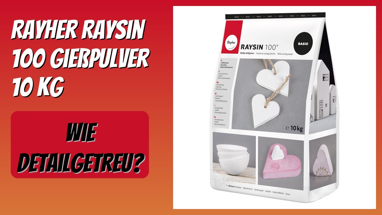 BEWERTUNG (2025): Rayher Raysin 100 Gie&szlig;pulver 10 kg. Infos