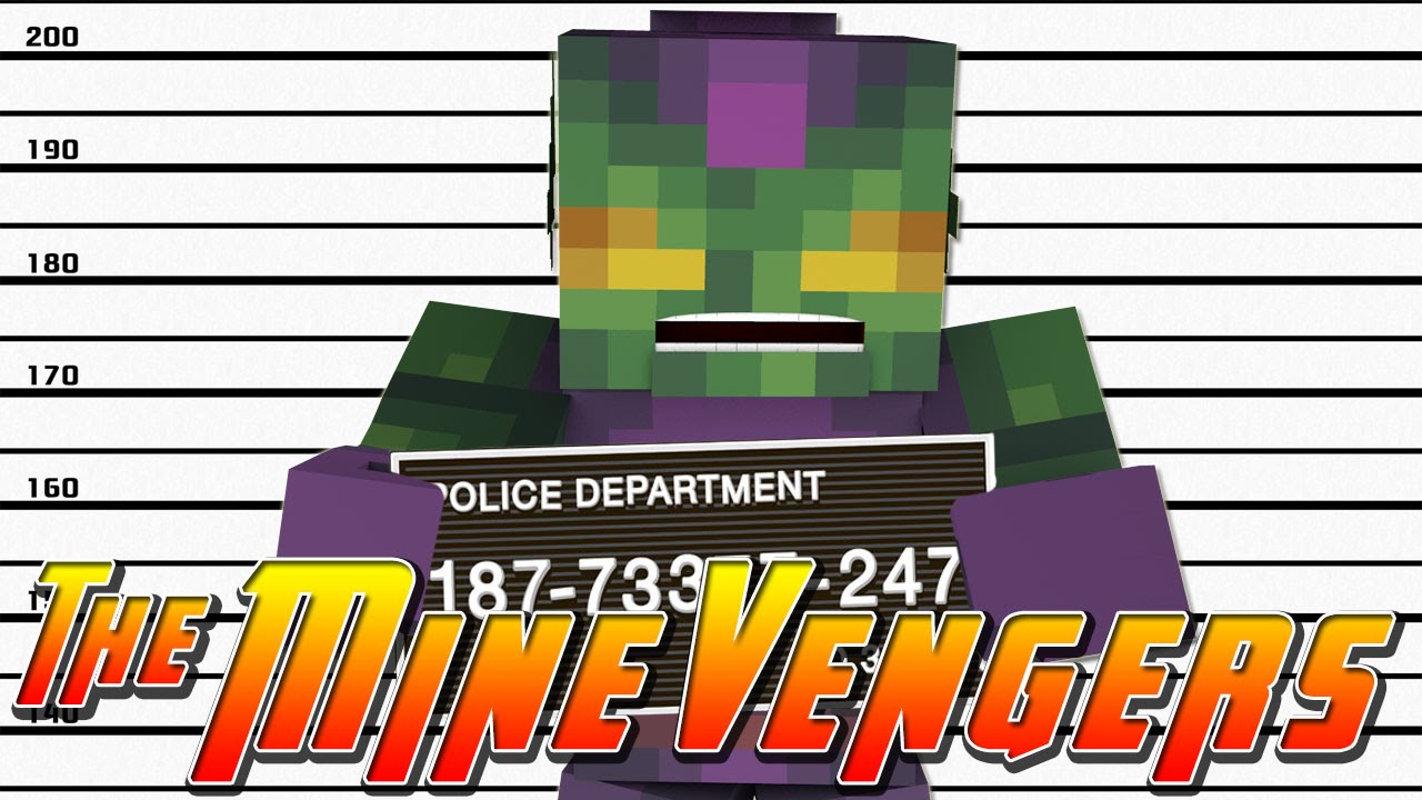 Minecraft MineVengers - DEFEATING THE GREEN GOBLIN!!
