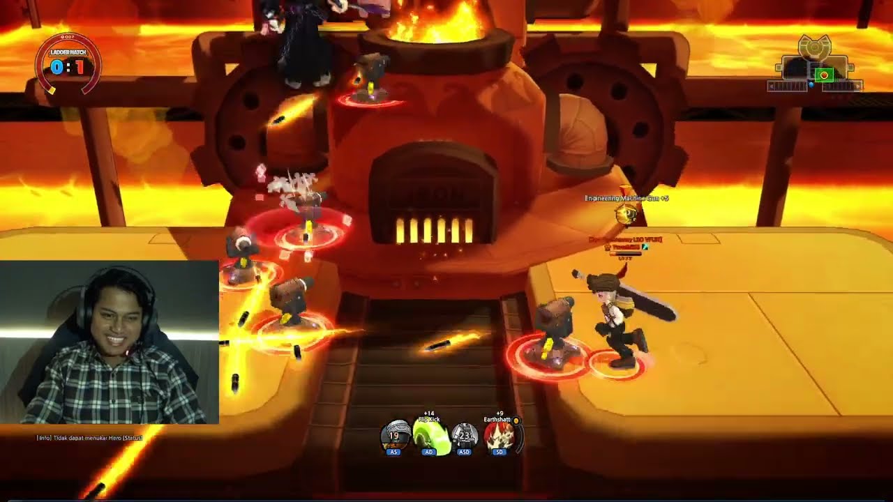 lost saga origin gameplay 40 mencoba untuk combo tetapi...