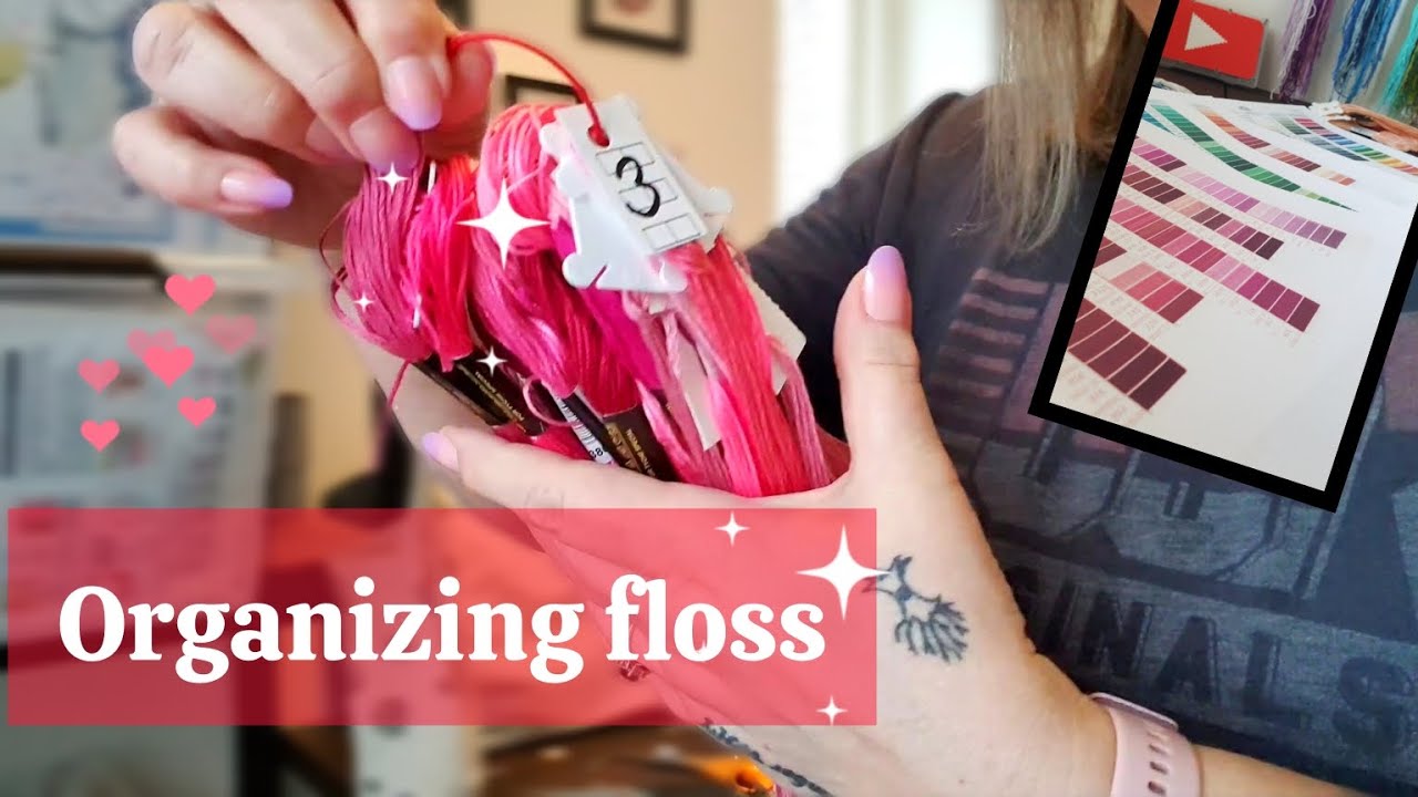 FLOSSTUBE EXTRA: Organizing my floss | A quest for finding the perfect system #crossstitch