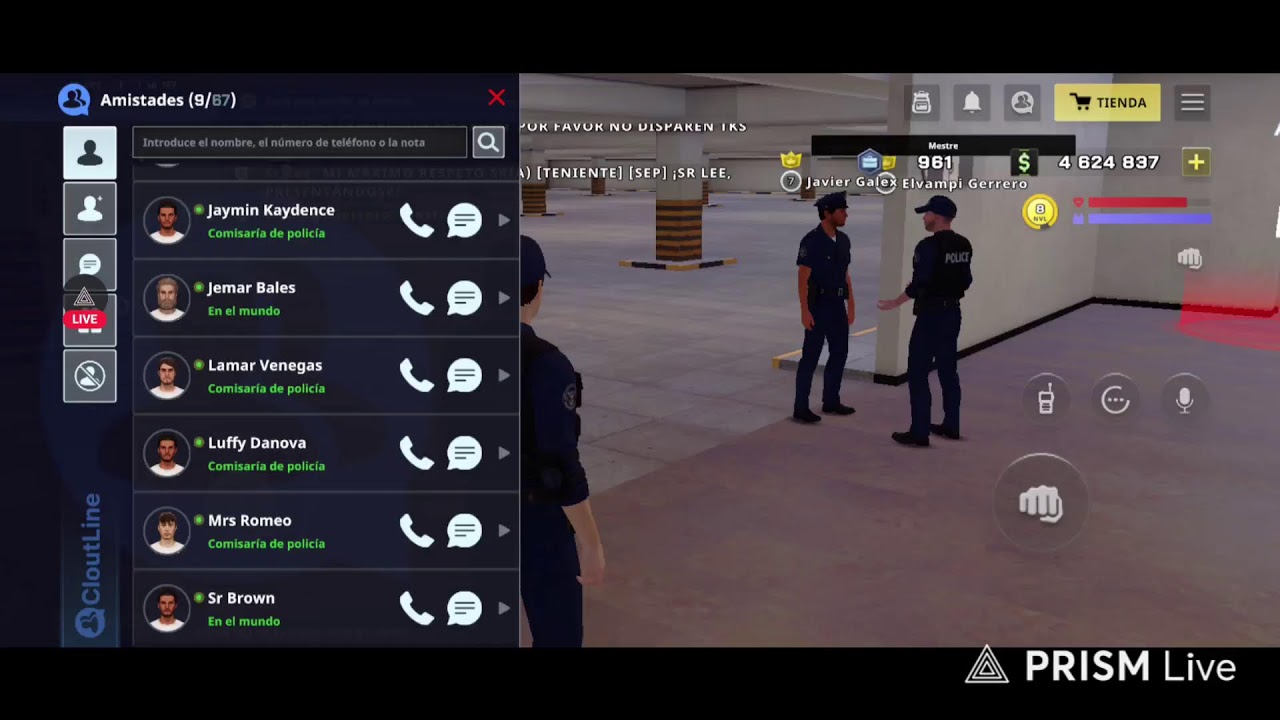 ONE STATE RP LOMITA LATAM  POLICIA (Toni Gambino)