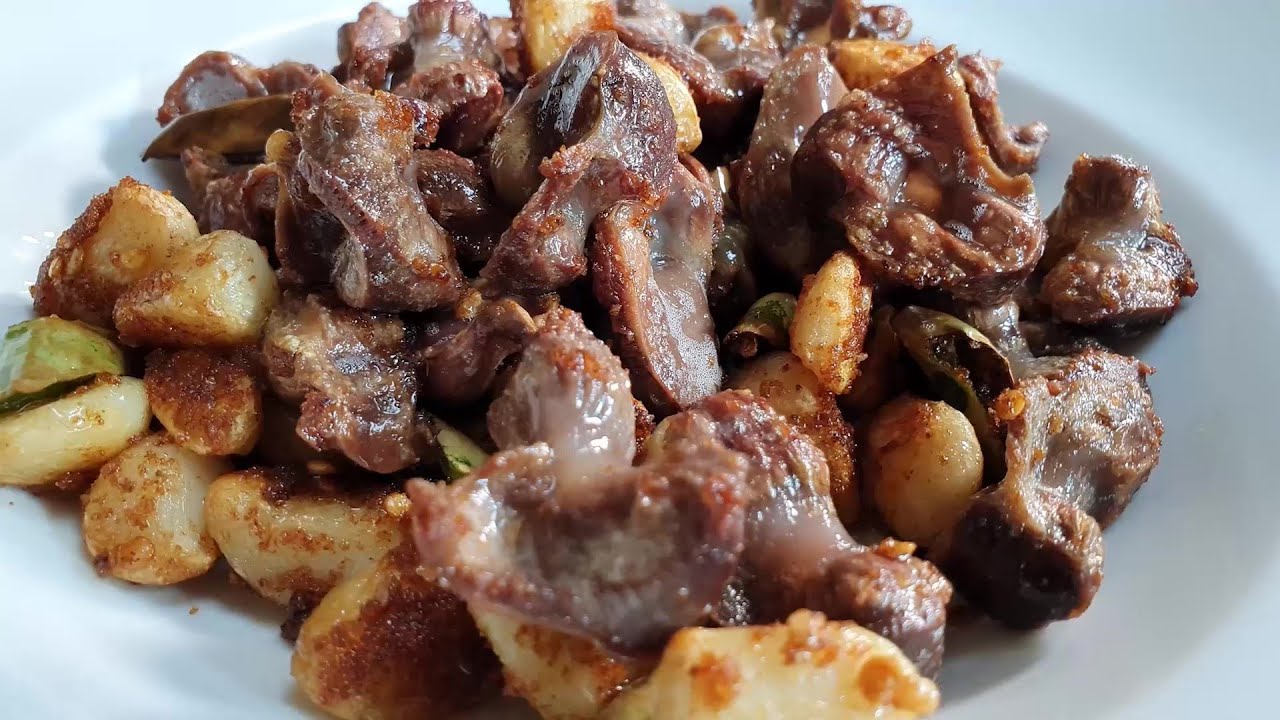 닭똥집볶음 만들기! 완벽하게 뿌셔봅시다.