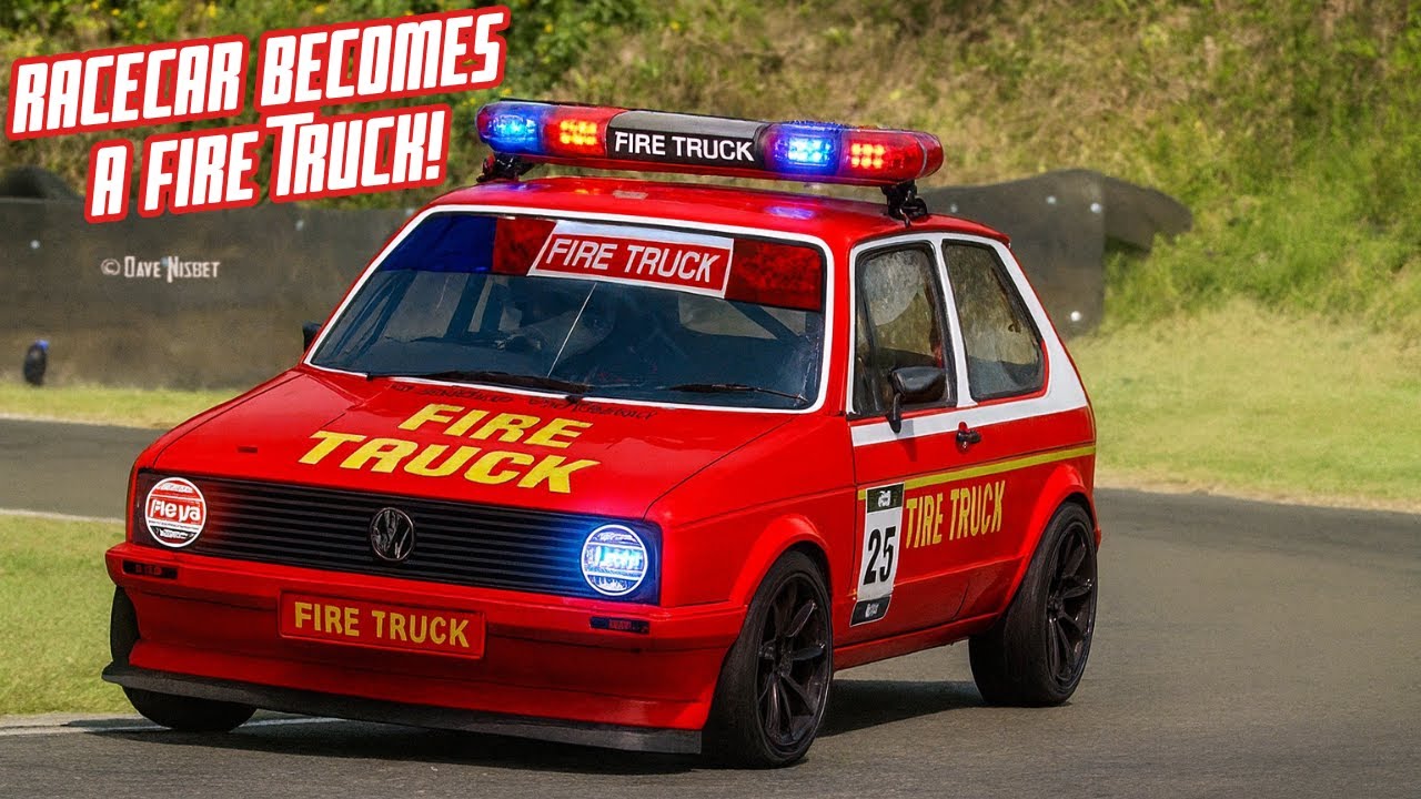 Turbo Golf Catches Fire | Chaos at Dezzi Raceway!
