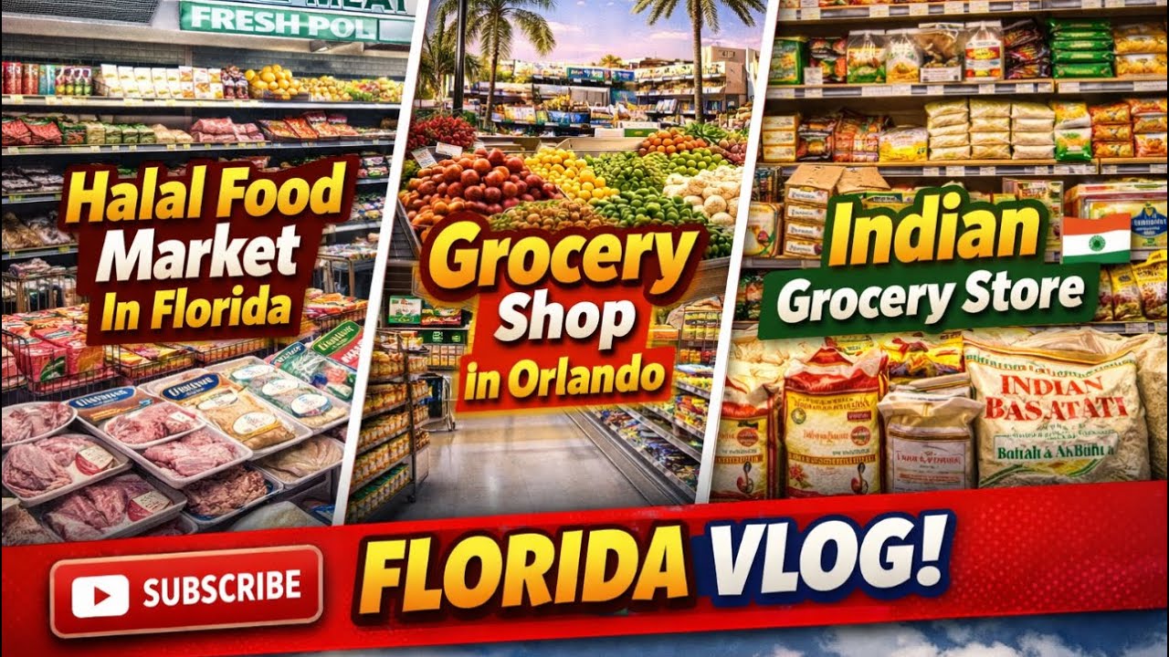 Halal Food Market In Florida | Grocery Shop in Orlando | Indian Grocery Store | iqra.diaries