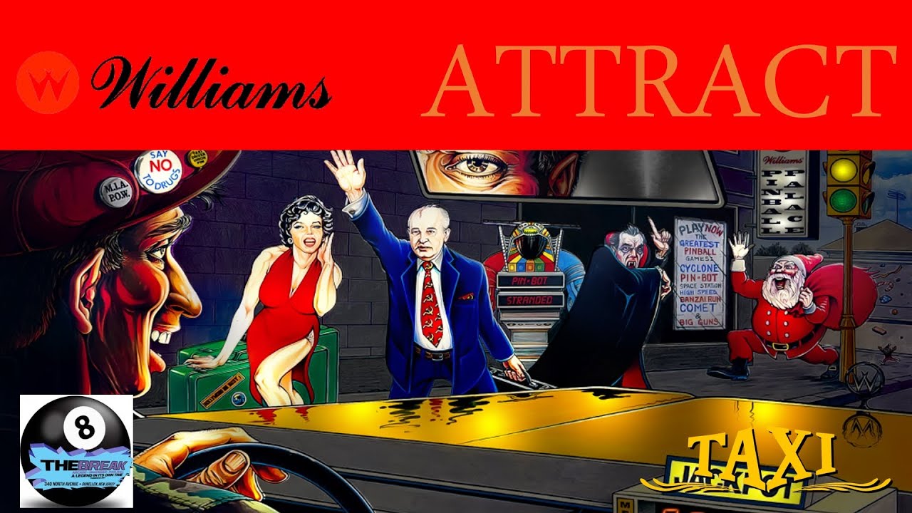 Taxi Pinball - Attract Mode