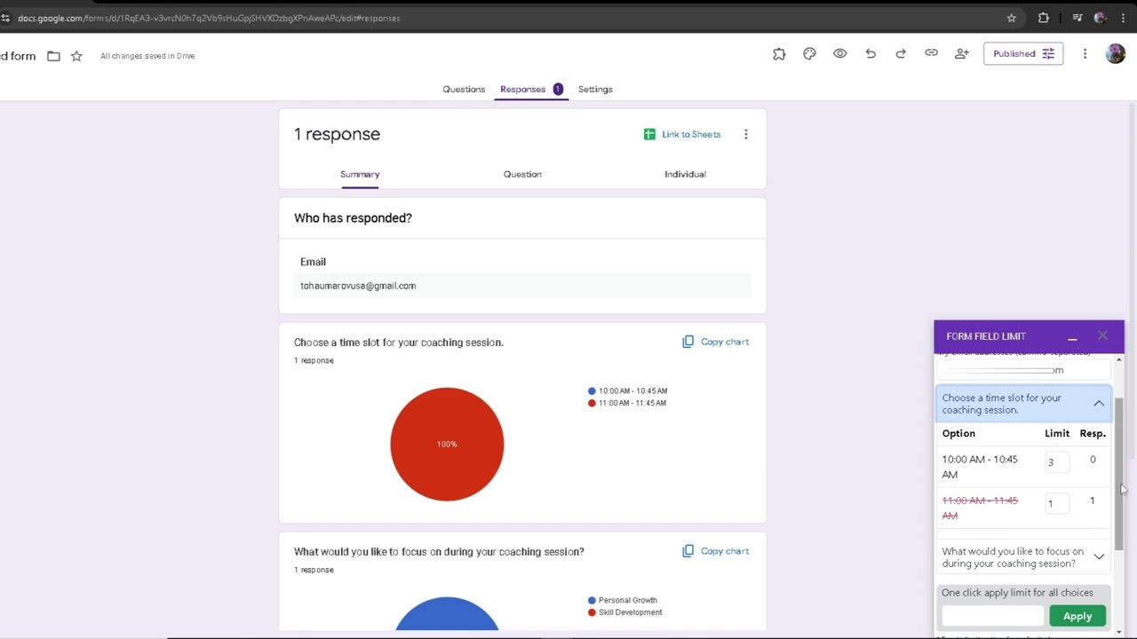How to Simplify Scheduling & Eliminate Overbooking on Google Forms