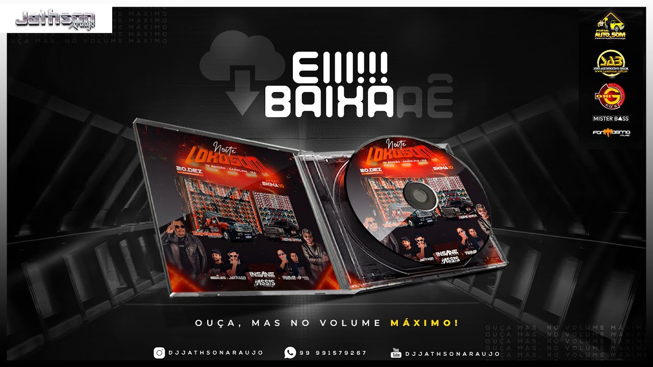 CD Noite Lokosom - Especial de 15 anos - Dj Jathson Araújo