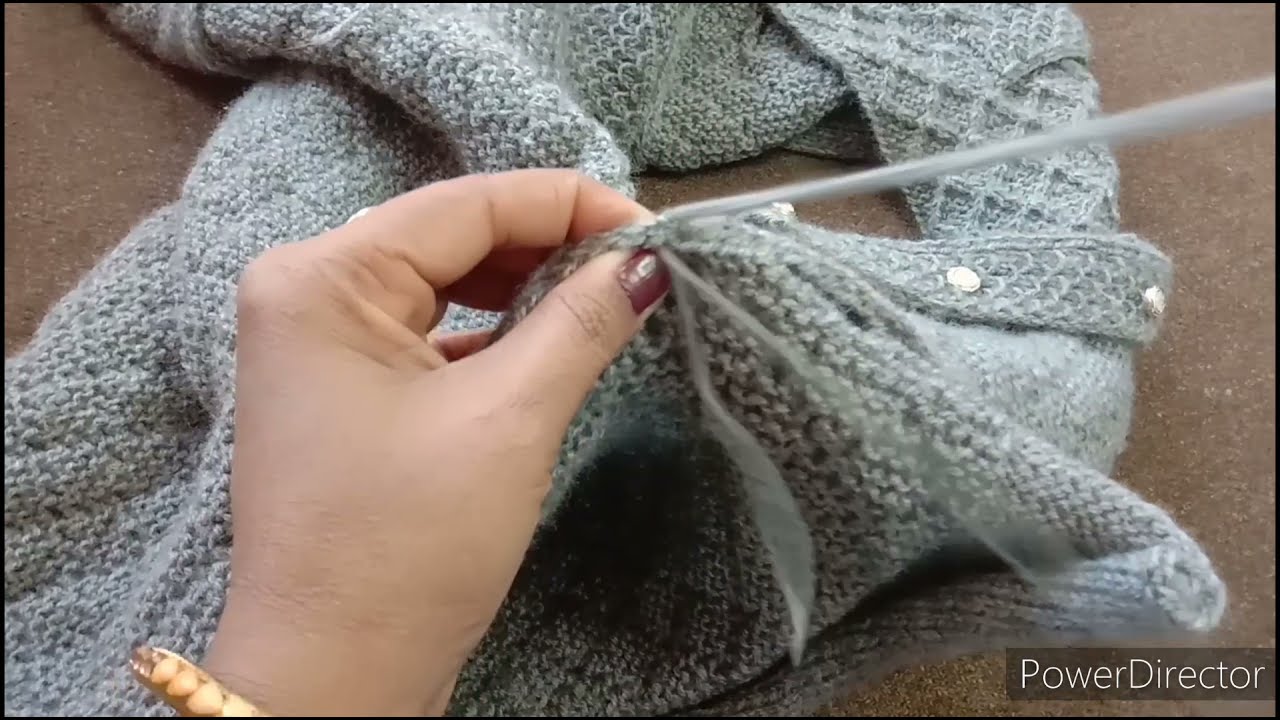 How to stitch knitting sweter ? स्वेटर की सिलाई कैसे करें