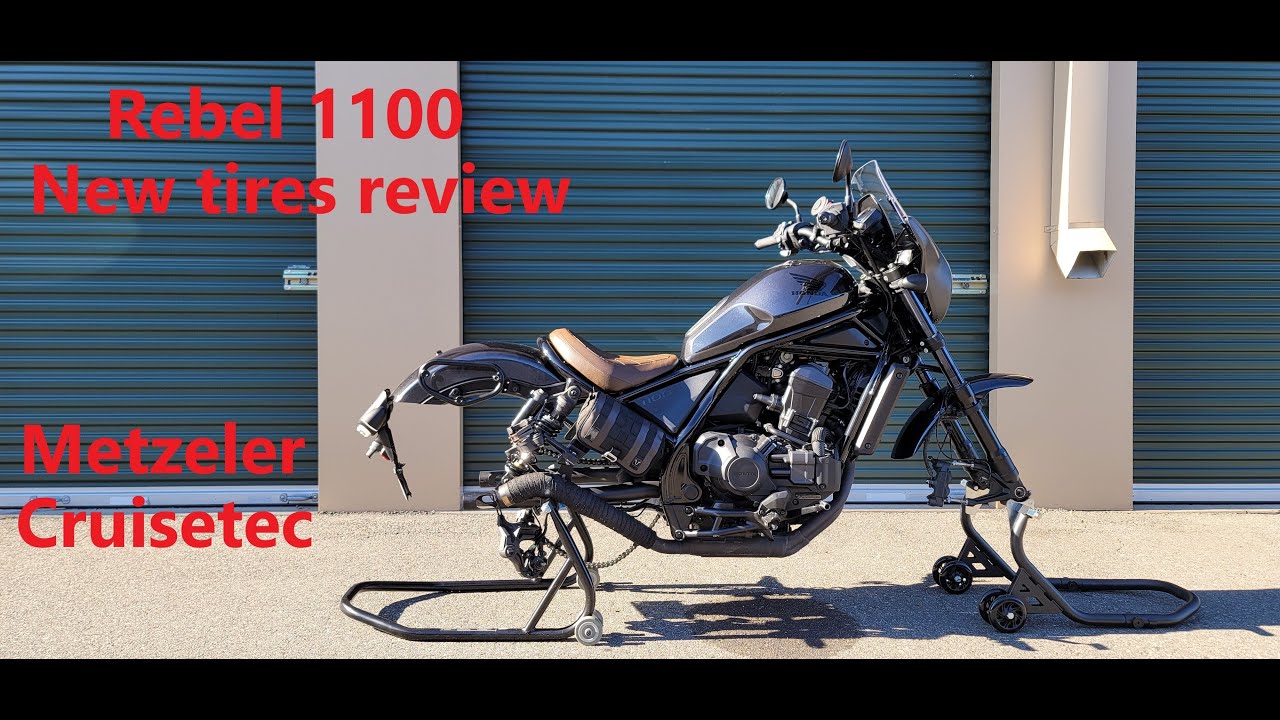 Metzeler Cruistec tires review on the Rebel 1100.