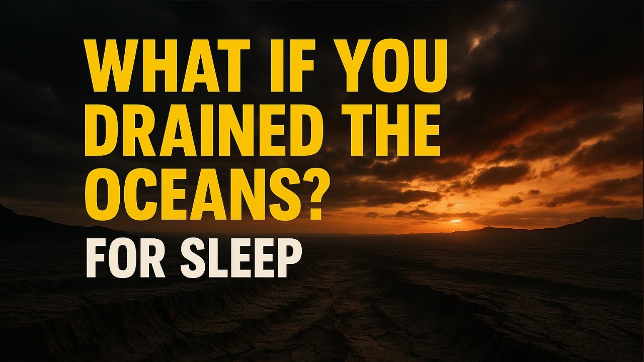 What If You Drained the Oceans? For Sleep