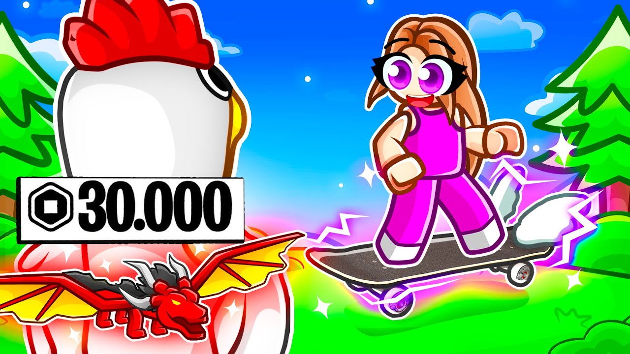 Dépensé 300,000 € pour le MEILLEUR SKATEBOARD de Roblox !