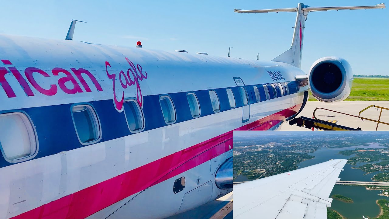 Farewell Flight – American Eagle – Embraer ERJ-140LR – JLN-DFW – N842AE – AA3803 – IFS Ep. 401