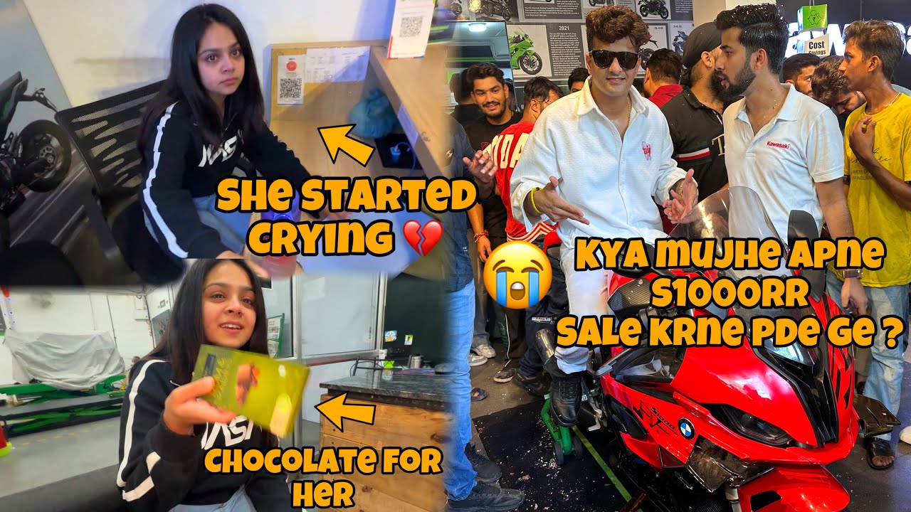 Ishita meri wajha se Rone lag gaye 💔 || Kya mujhe apne bmw S1000RR Sale krne pde ge 😭😭