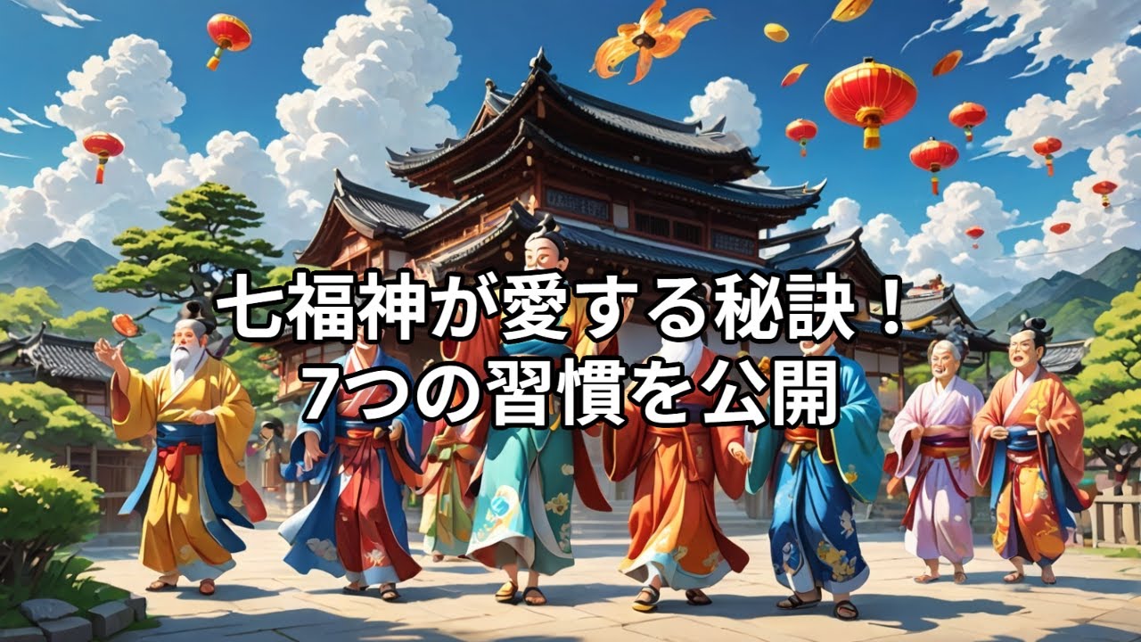 七福神に愛される人の７つの習慣【金運・仕事運・恋愛運すべて上がる】