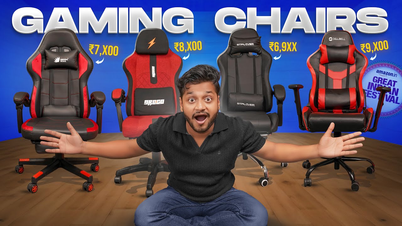 I Bought Every Gaming Chairs Under ₹10000 from Amazon Sale : Which One is best?