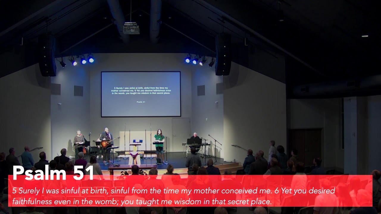 Ash Wednesday Service