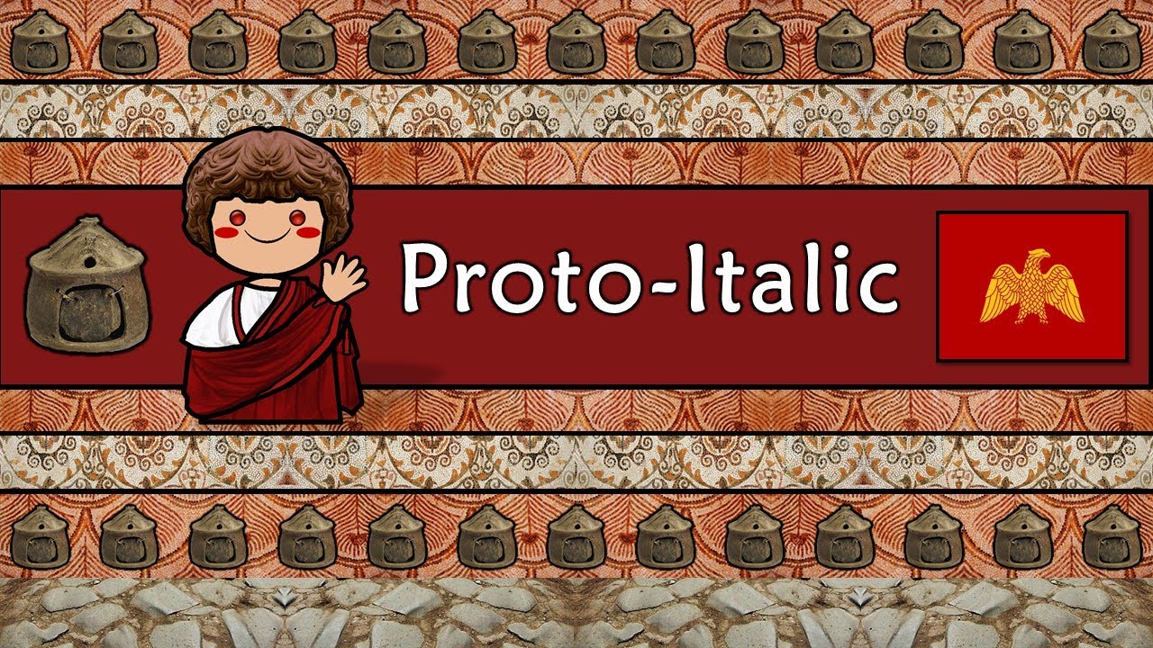 The Sound of the Proto-Italic language (Numbers, Vocabulary & Sample Text)