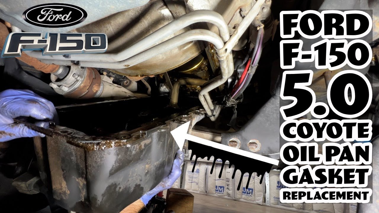2011- 2023 Ford F-150 5.0 Coyote Oil Pan Gasket Replacement How-To