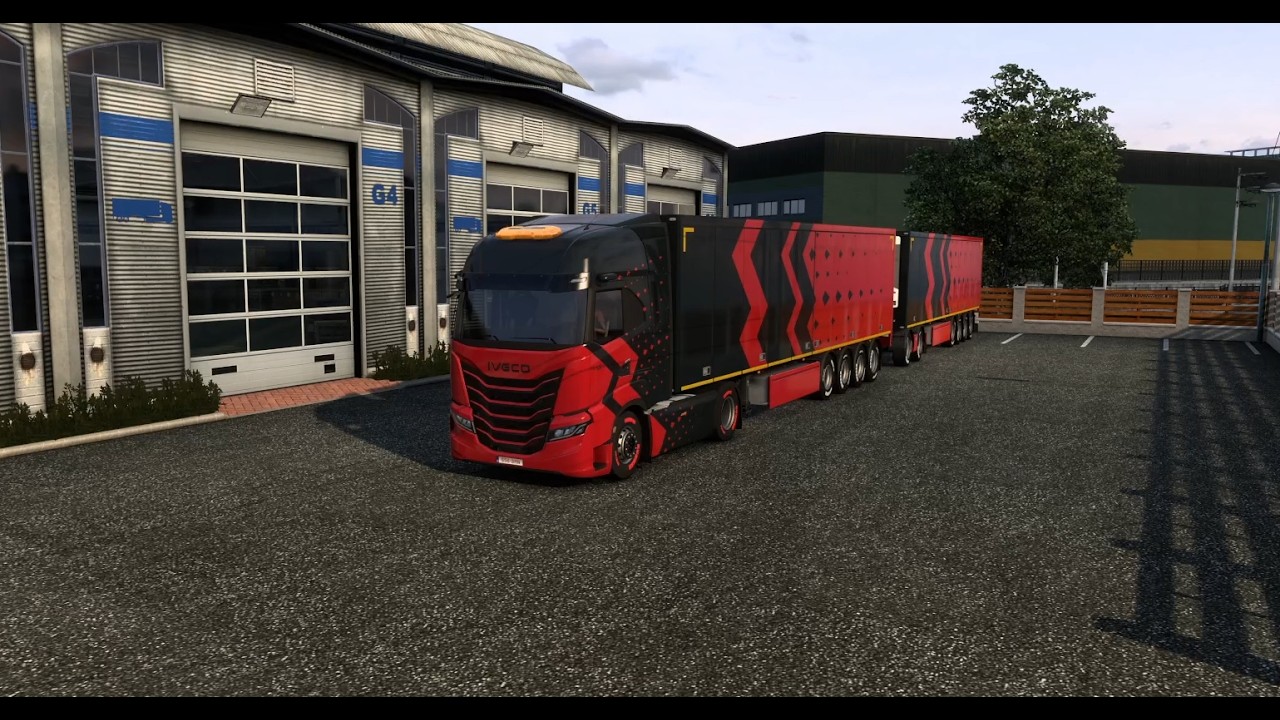 Heavy Haul Beast 🔥 | Double Trailer Delivery in Euro Truck Simulator 2
