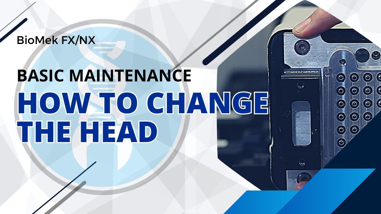 How to change the head on a BioMek FX/NX multi-channel pod