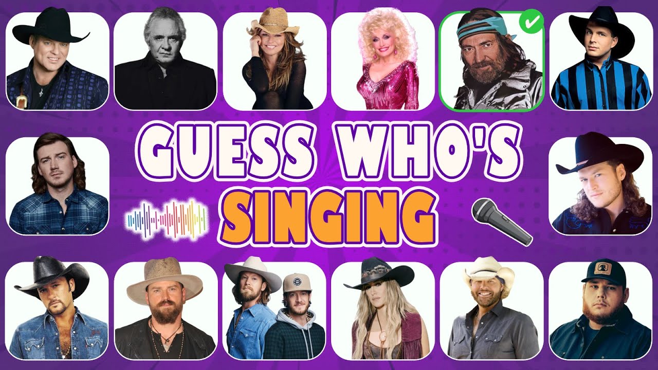 Guess Who's Singing - One Song per Year |🎵 1960 - 2025 Country Songs - MUSIC QUIZ | EASY 🎶