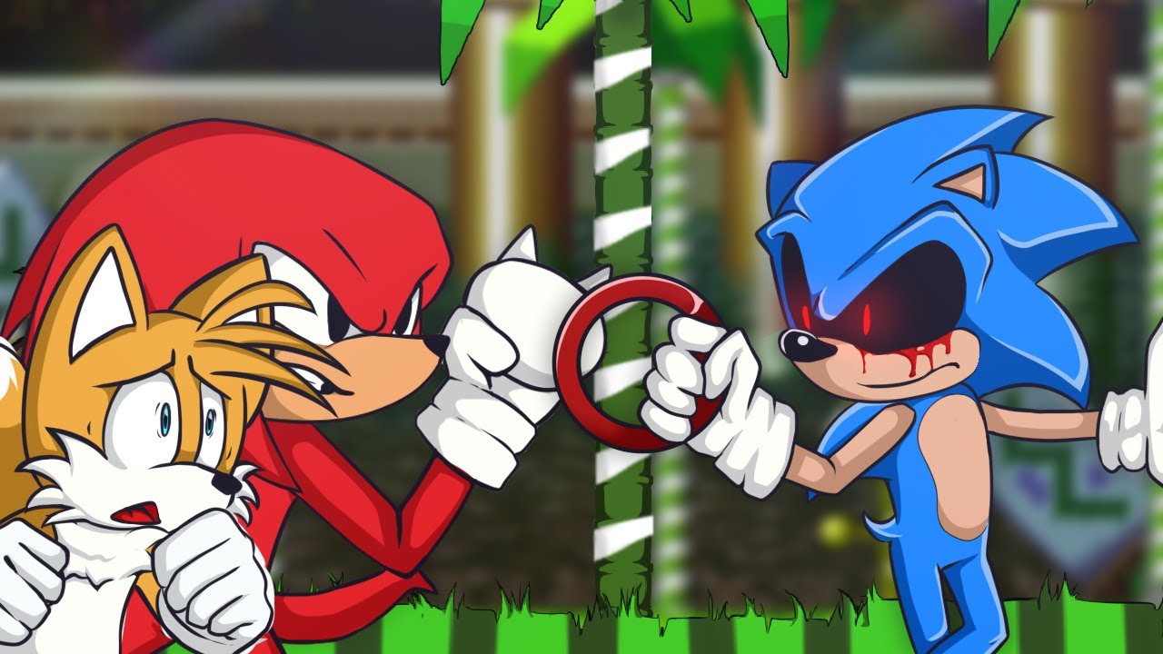 Sonic.exe: The Spirits of Hell Round 1 - Tails and Knuckles DUO Ending and Extras! #5 [Revisit]