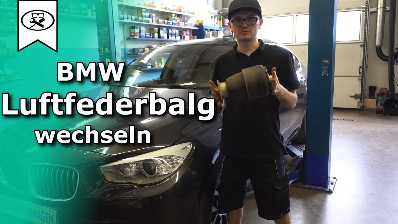 BMW 5er GT F07 Luftfederbalg wechseln |  Change suspension bellows | VitjaWolf | Tutorial | HD |